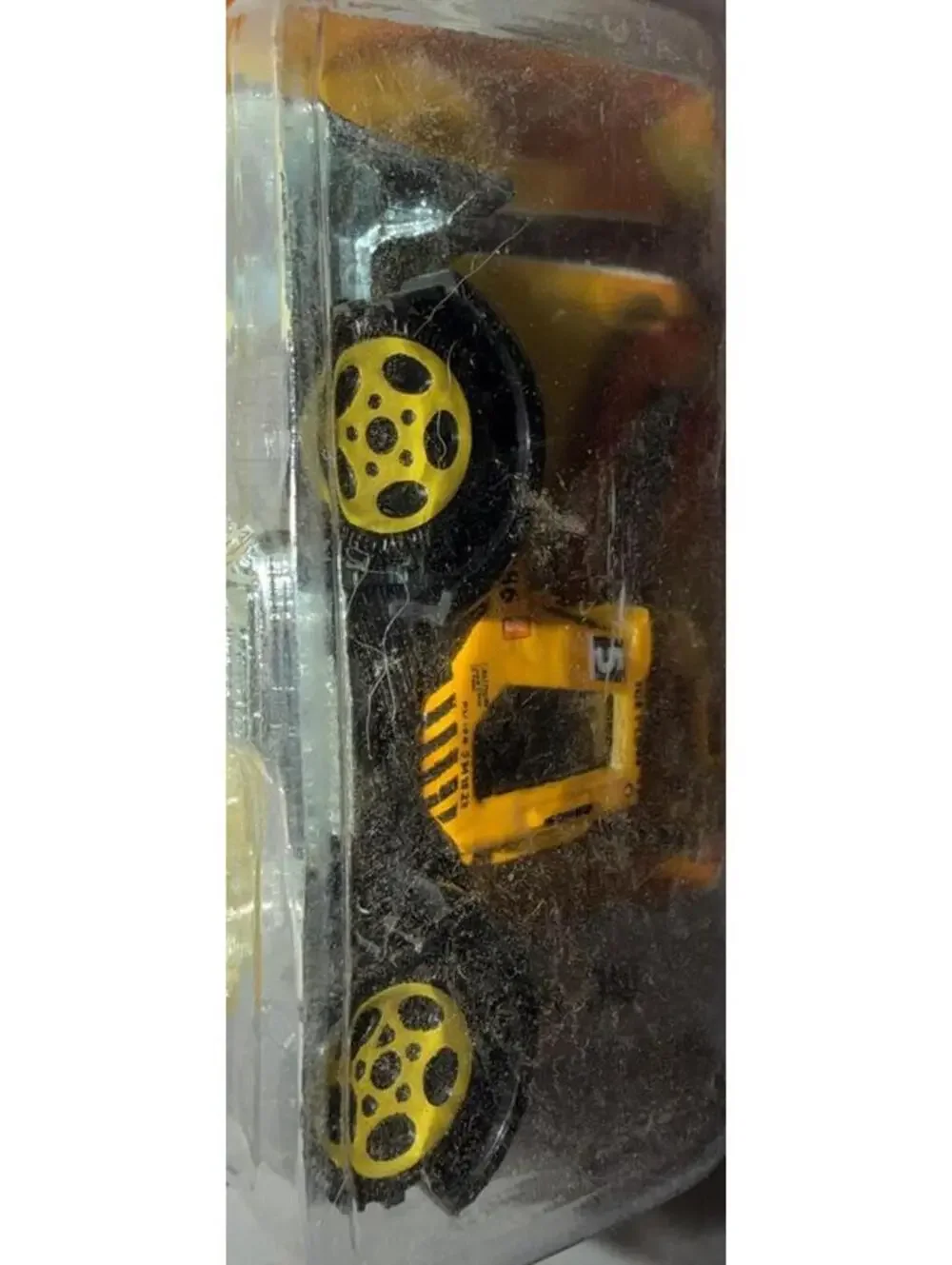 Matchbox 2006 MBX Metal #30 Tractor Plow Yellow & Black ICE PLOW